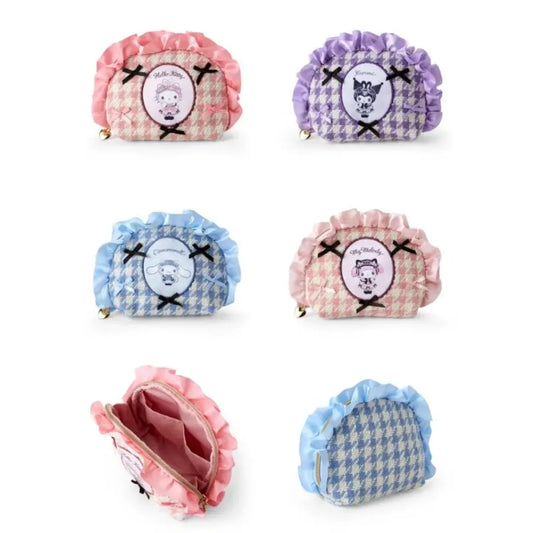 Sanrio Ruffle Makeup Bag with Coin Pouch - Women Bags & Wallets - Wallets - 1