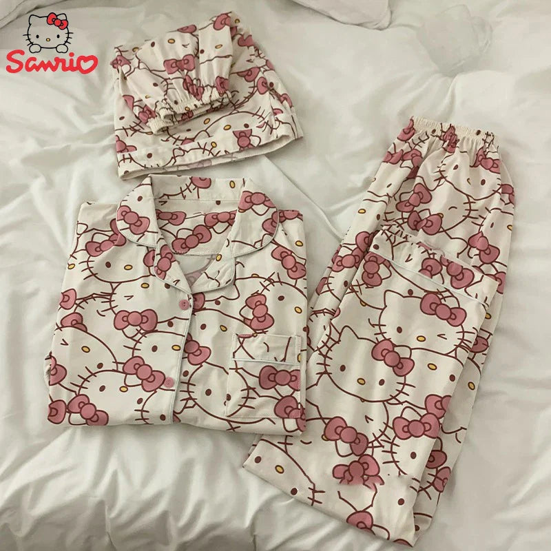 Anime Sanrio Short Pajamas - Kawaii Cartoon Sleepwear - Anime - Pajamas - 1 - 2024