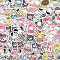100pcs Sanrio Stickers - Cute Notebook & Ledger Decoration - Stationery & More - 5