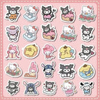 100pcs Sanrio Stickers - Cute Notebook & Ledger Decoration - Stationery & More - 6