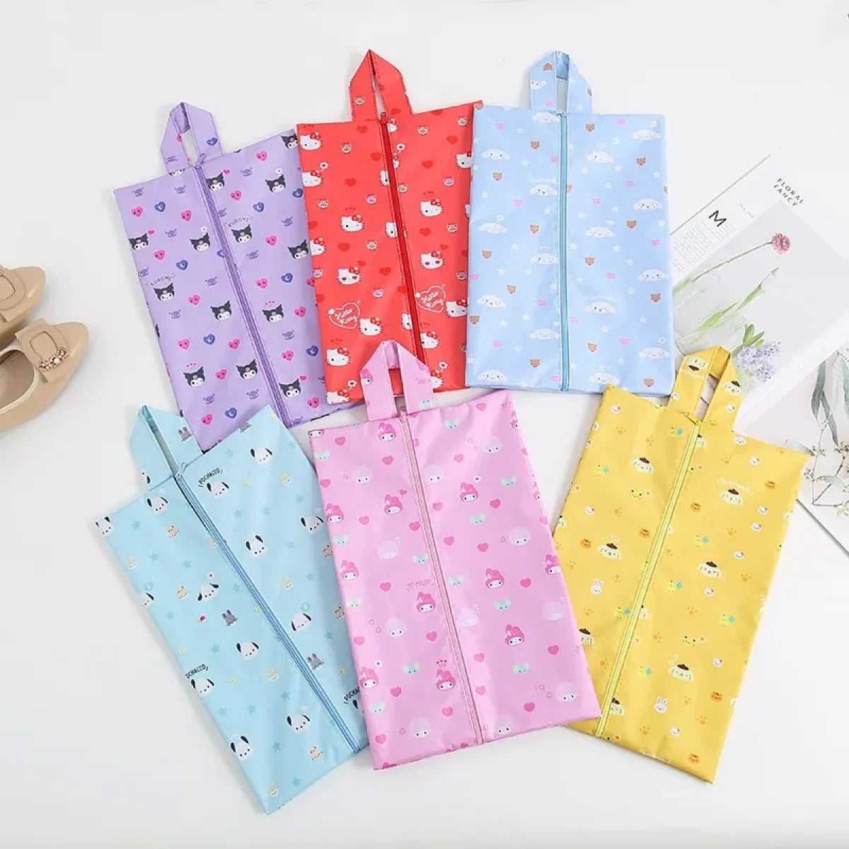 Sanrio Waterproof Shoe & Travel Storage Bag - Harajuku Style - Shoes - 1