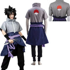 Sasuke Uchiha Cosplay Costume – Naruto Shippuden Outfit with Rope - Anime - Cosplay - 2