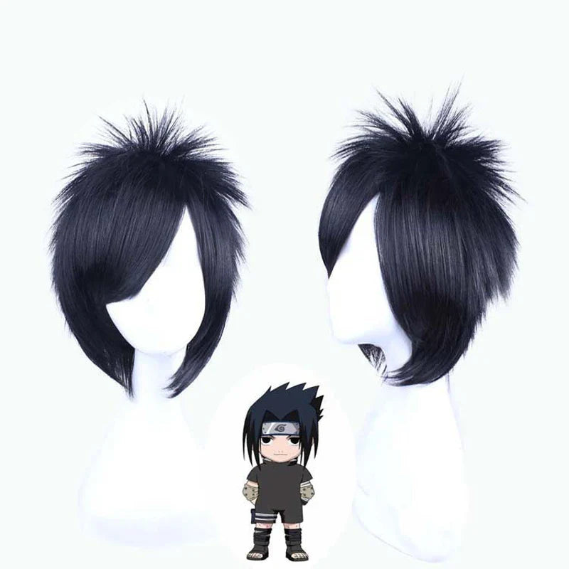 Sasuke Uchiha Cosplay Costume – Naruto Shippuden Outfit with Rope - S / Wig Only - Anime - Costume Dresses - 2024 - 8