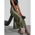 Harajuku Satin Mermaid Midi Skirt - Bottoms - Skirts - 7