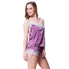 Satin Sleepwear Set - Women’s Clothing & Accessories - 4
