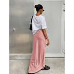 Elegant Satin Trumpet Skirt - Bottoms - Shirts - 7