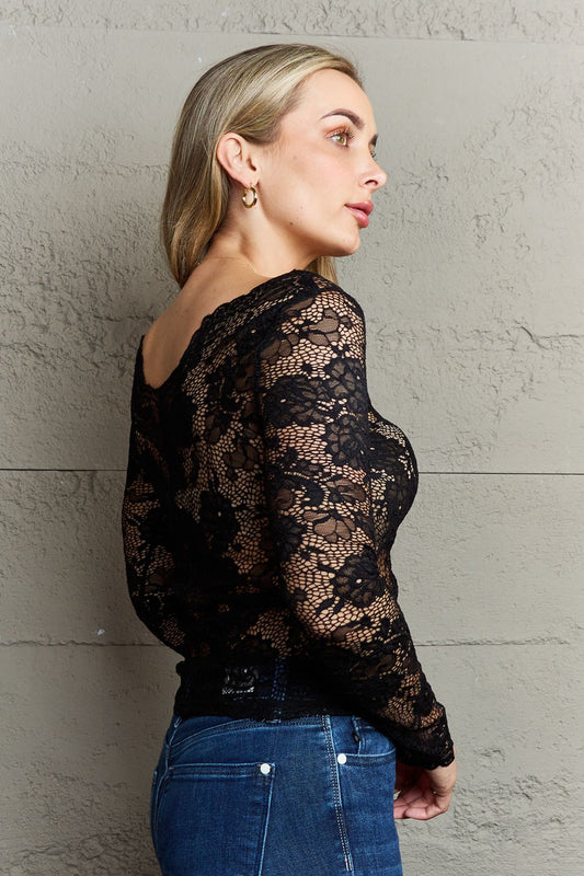 Be Kind Off The Shoulder Lace Top - Tops - Shirts & Tops - 2 - 2024