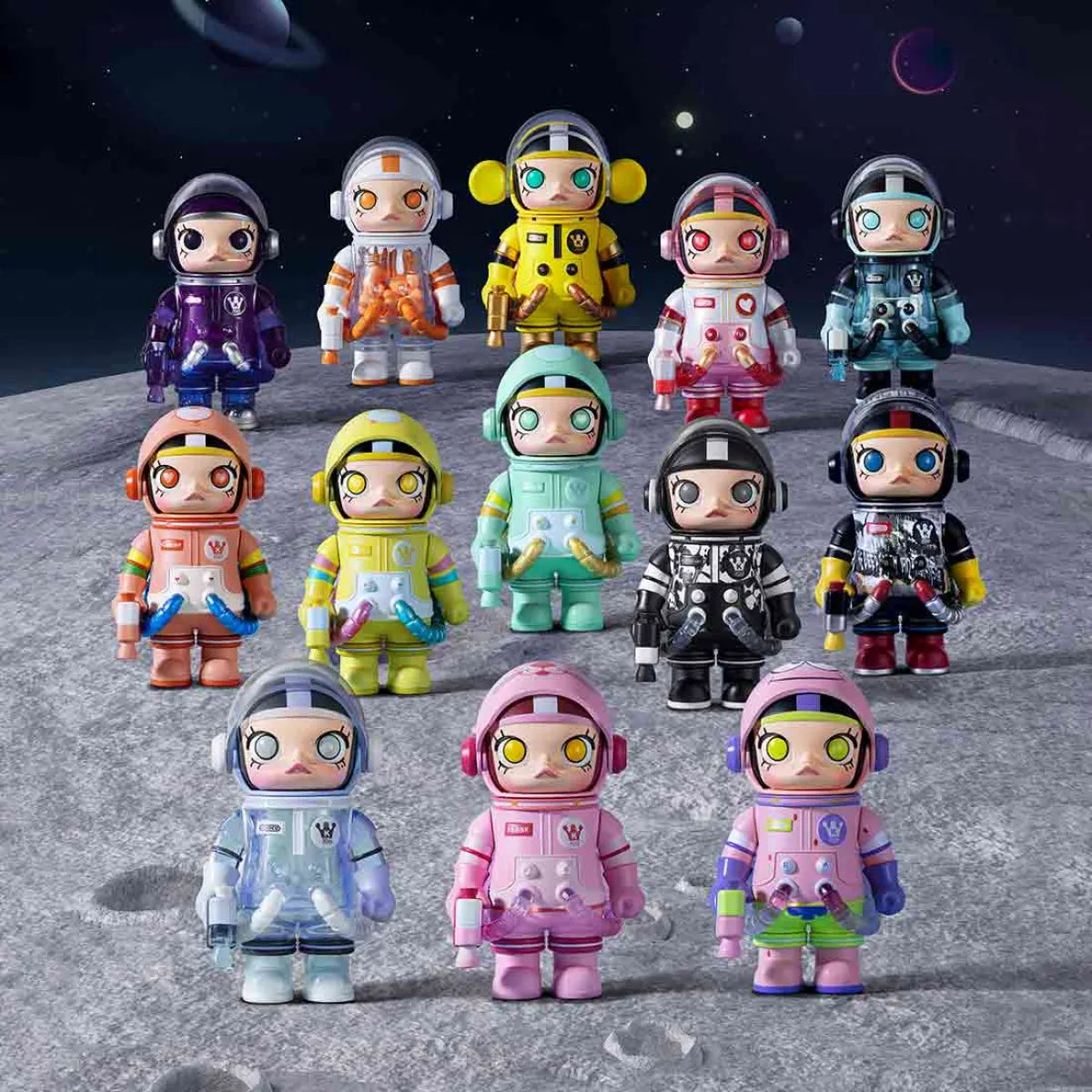 POP Mart MEGA SPACE MOLLY 100% Series 2-B (1 Blind Box) - Best Sellers - Figure - 1