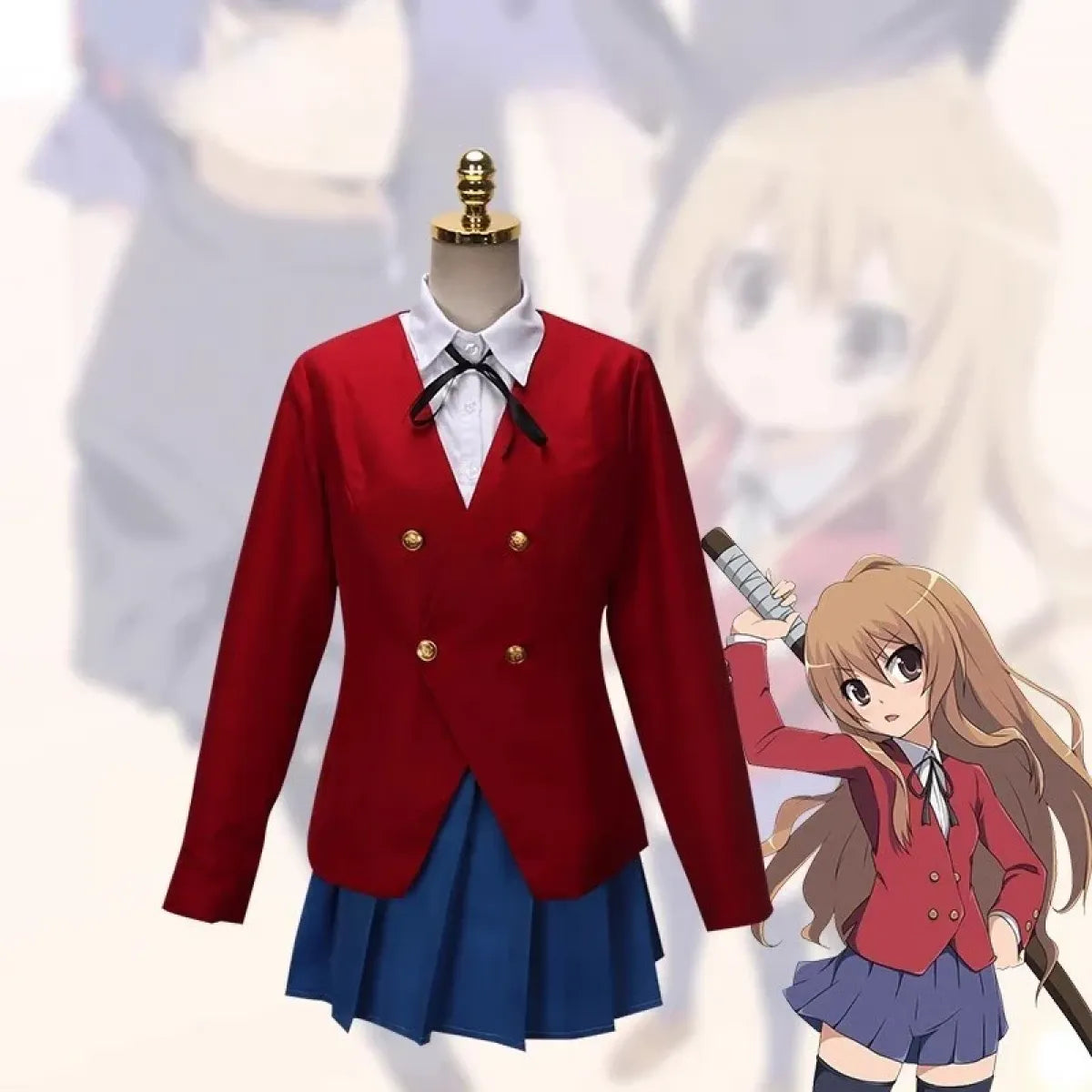 Taiga Aisaka Toradora Cosplay School Uniform Set - Cosplay - Cosplay - 1