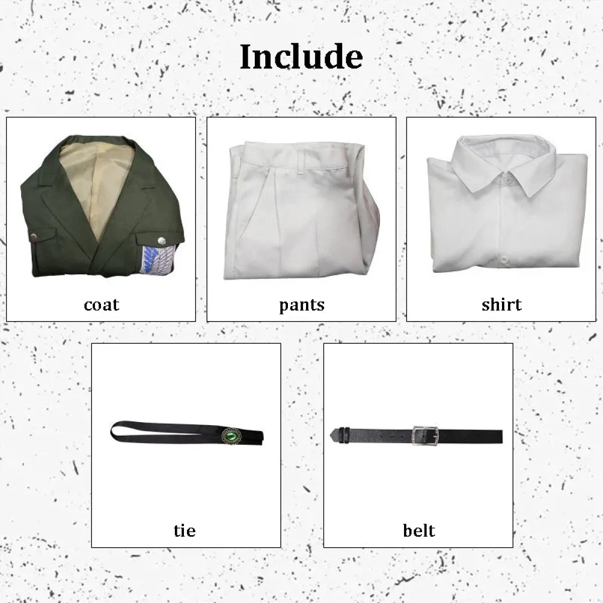 Attack on Titan Scout Regiment Cosplay Uniform Set - Anime - Cosplay - 7