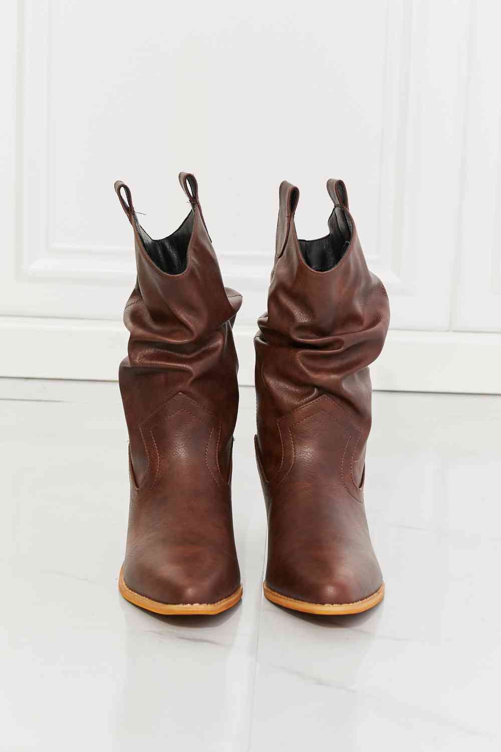 Better in Texas Scrunch Cowboy Boots in Brown - All Products - Shoes - 3 - 2024