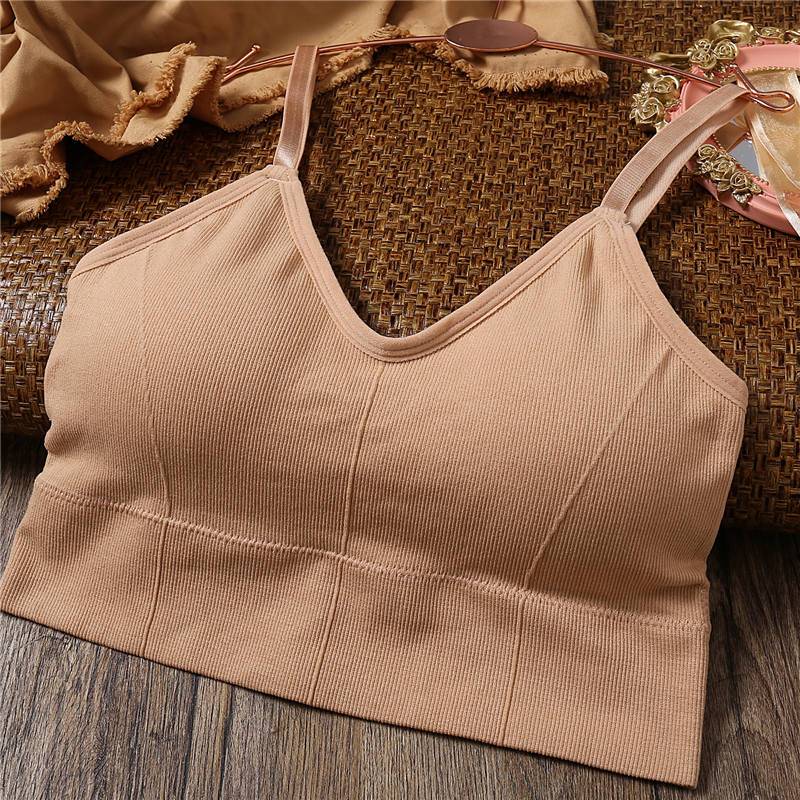 Women’s Seamless Bralette with Removable Pads - Beige 1 / ABCD - Women’s Clothing & Accessories - Clothing - 10 - 2024