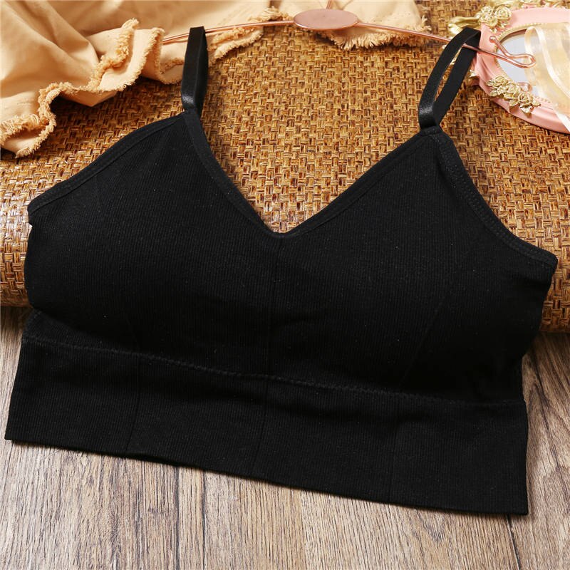 Women’s Seamless Bralette with Removable Pads - Black 1 / ABCD - Women’s Clothing & Accessories - Clothing - 13 - 2024