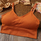 Women’s Seamless Bralette with Removable Pads - Orange 1 / ABCD - Women’s Clothing & Accessories - Clothing - 14 - 2024