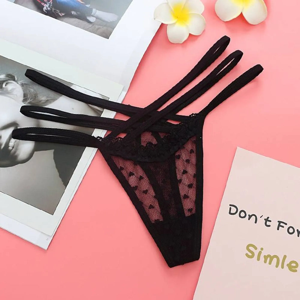Seamless Elastic Thongs - Women’s Clothing & Accessories - 1