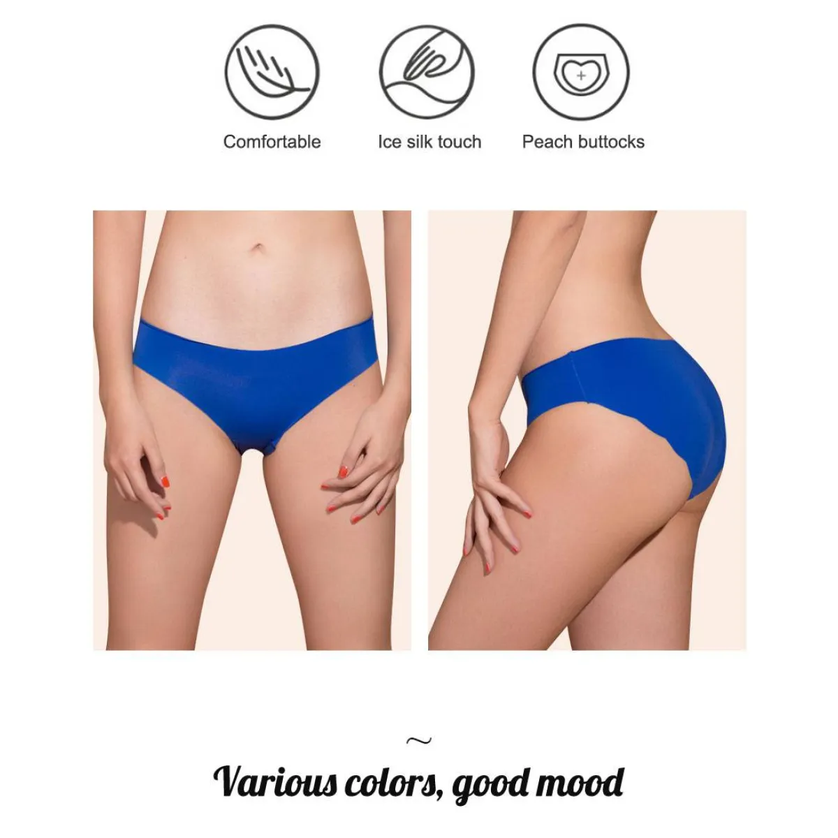 Low-Rise Seamless Panties Set - 3 Pcs - Women’s Clothing & Accessories - 11