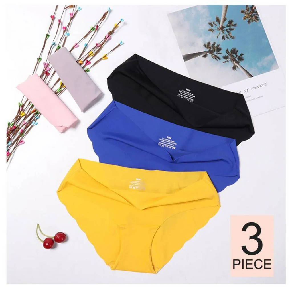Low-Rise Seamless Panties Set - 3 Pcs - Women’s Clothing & Accessories - 13
