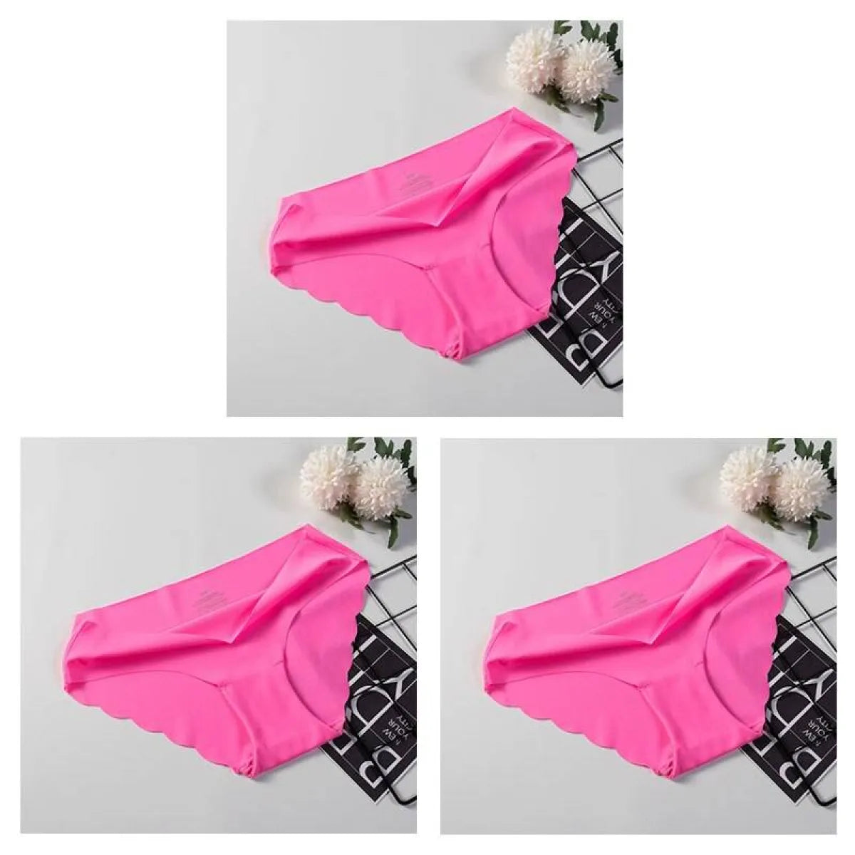 Low-Rise Seamless Panties Set - 3 Pcs - Women’s Clothing & Accessories - 27