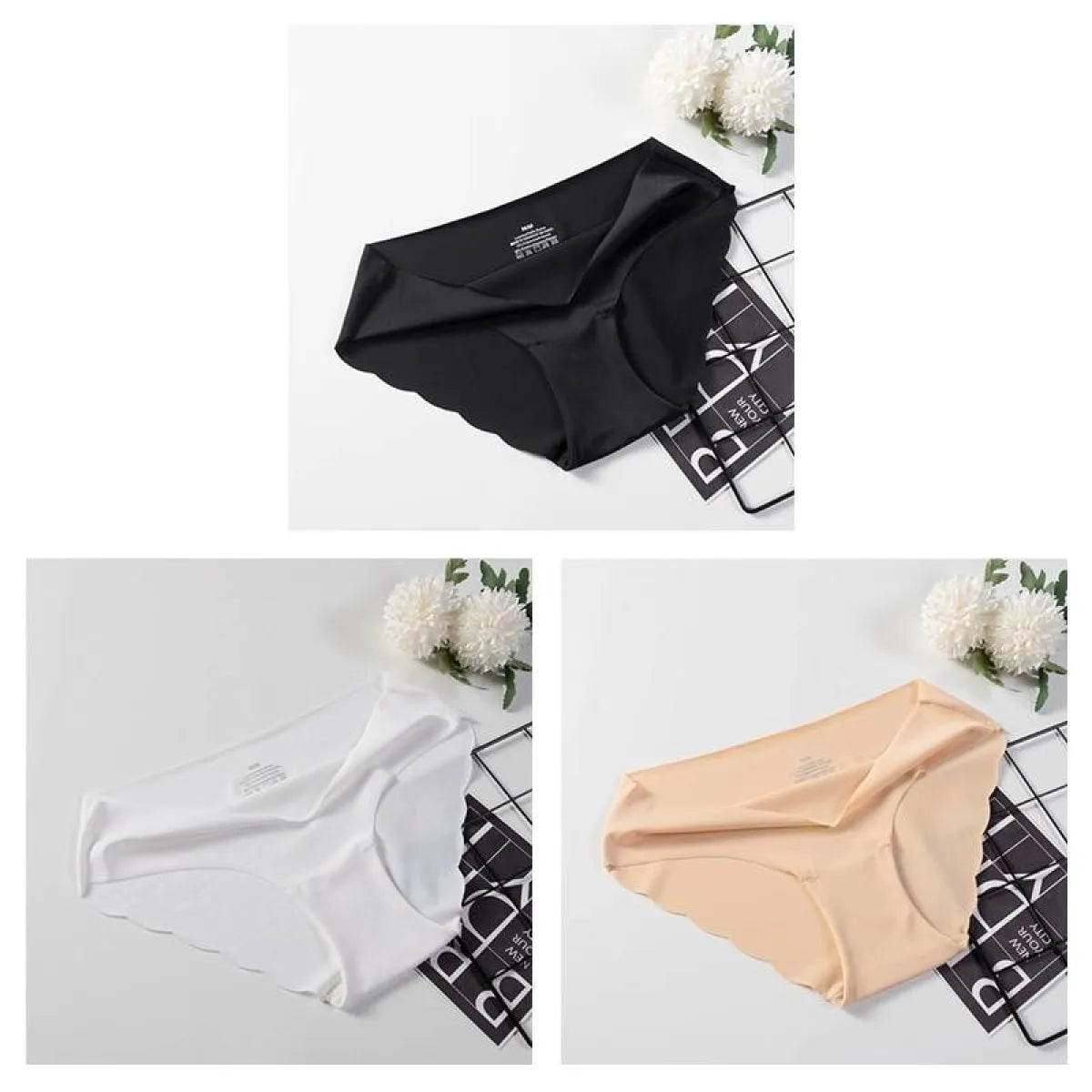 Low-Rise Seamless Panties Set - 3 Pcs - Women’s Clothing & Accessories - 29
