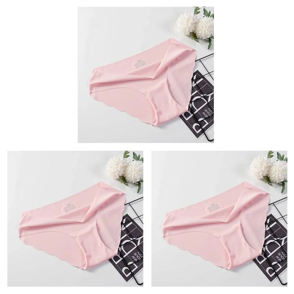 Low-Rise Seamless Panties Set - 3 Pcs - Women’s Clothing & Accessories - 32
