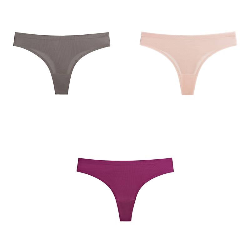 Set Of 3 Seamless Women’s Thongs - 21 / XL / China - Women’s Clothing & Accessories - Underwear & Socks - 20 - 2024