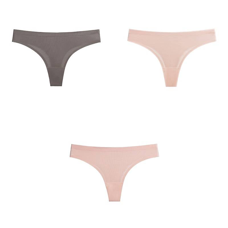 Set Of 3 Seamless Women’s Thongs - 17 / XL / China - Women’s Clothing & Accessories - Underwear & Socks - 23 - 2024