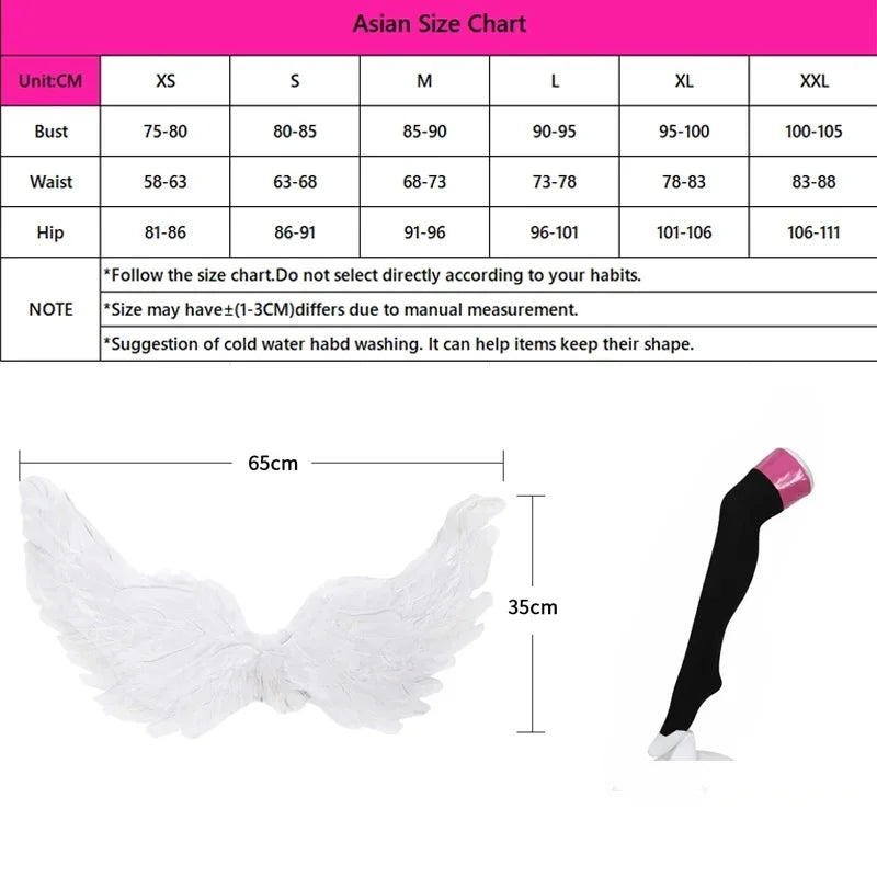 2.5D Seduction Miriella Cosplay Costume with Wings – Full Set - Anime - Dance Dresses Skirts & Costumes - 2024 - 6