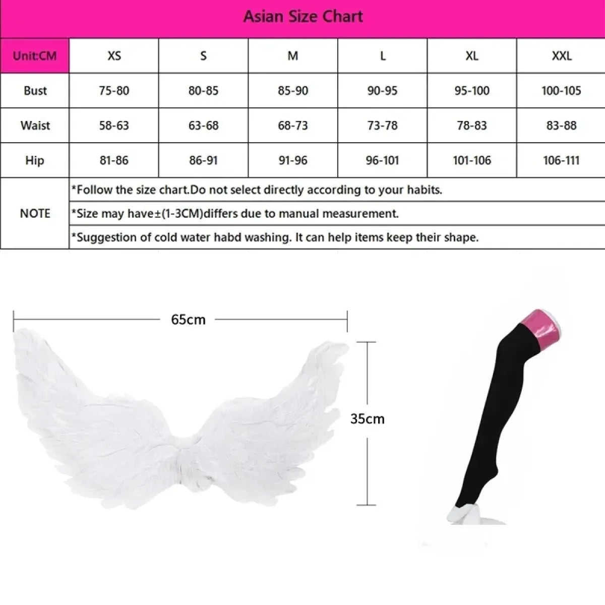 2.5D Seduction Miriella Cosplay Costume with Wings – Full Set - Anime - Cosplay - 6
