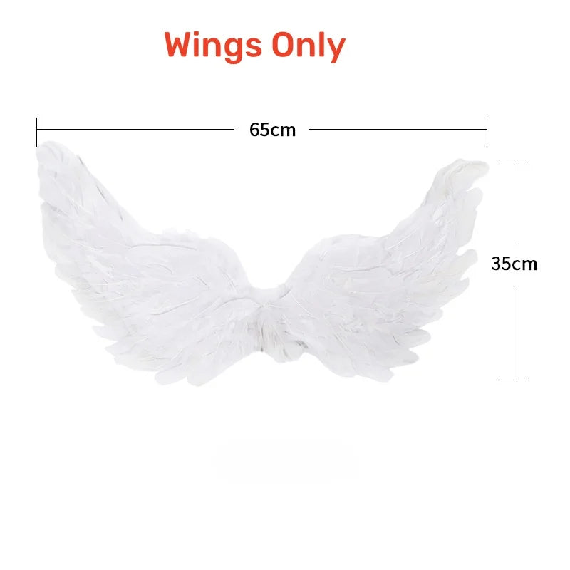 2.5D Seduction Miriella Cosplay Costume with Wings – Full Set - XS / Wings Only - Anime - Dance Dresses Skirts &