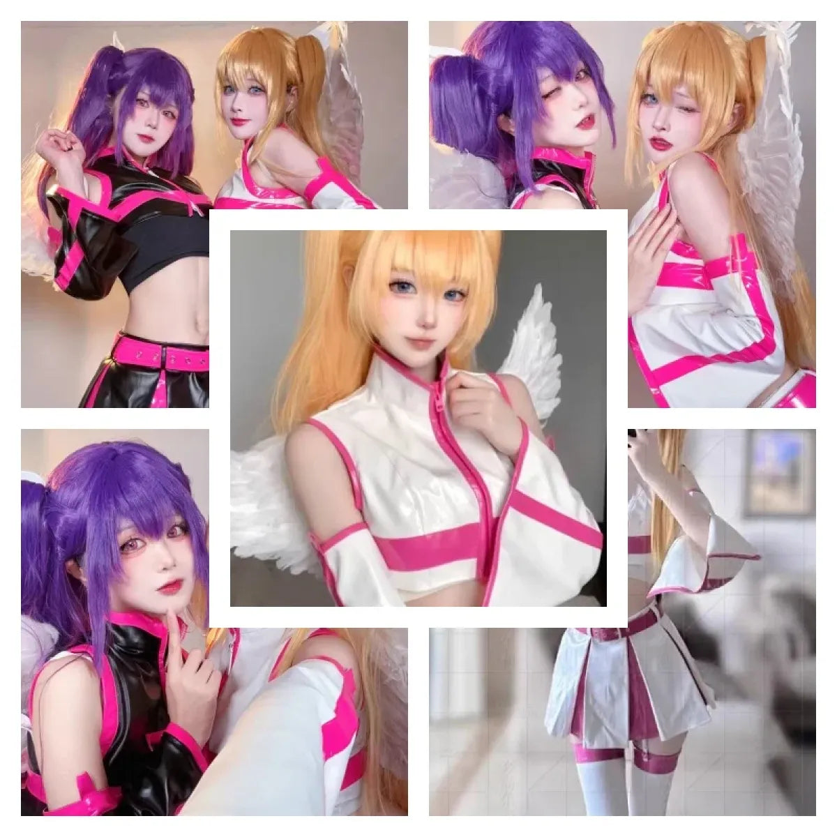 2.5D Seduction Miriella Cosplay Costume with Wings – Full Set - Anime - Cosplay - 5