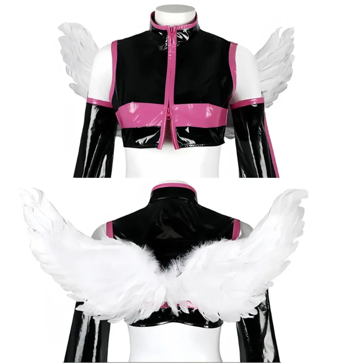 2.5D Seduction Miriella Cosplay Costume with Wings – Full Set - Anime - Cosplay - 4