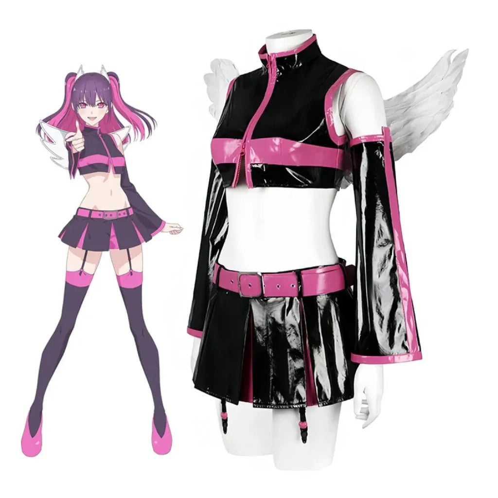2.5D Seduction Miriella Cosplay Costume with Wings – Full Set - Anime - Cosplay - 2