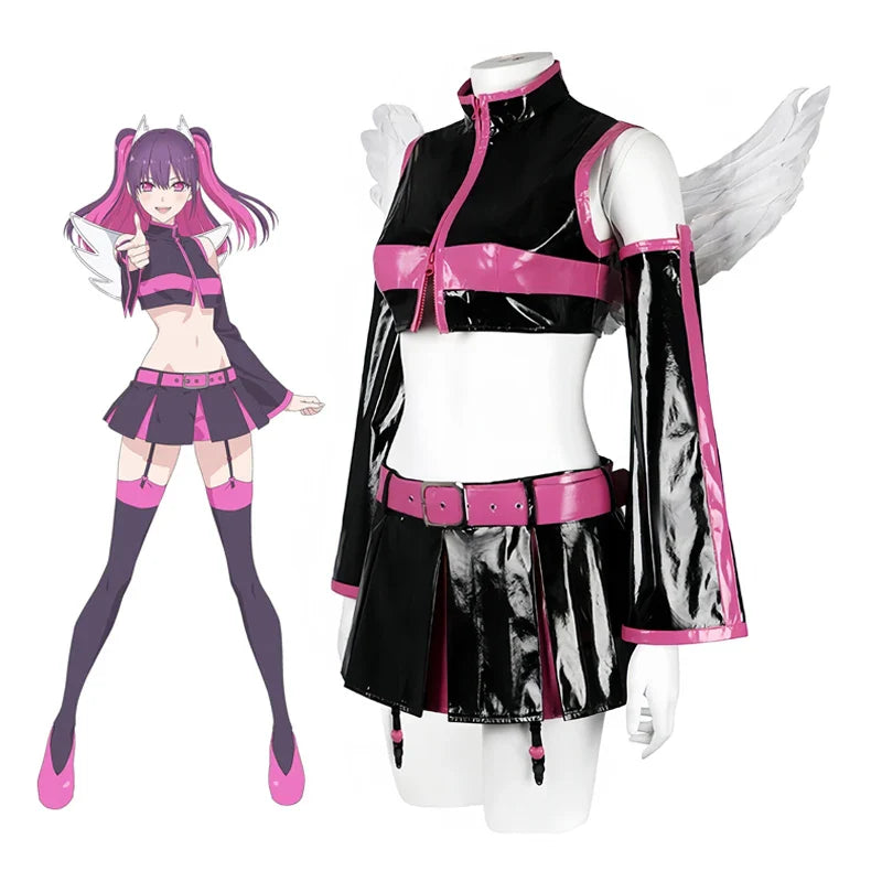 2.5D Seduction Miriella Cosplay Costume with Wings – Full Set - Anime - Dance Dresses Skirts & Costumes - 2024 - 2