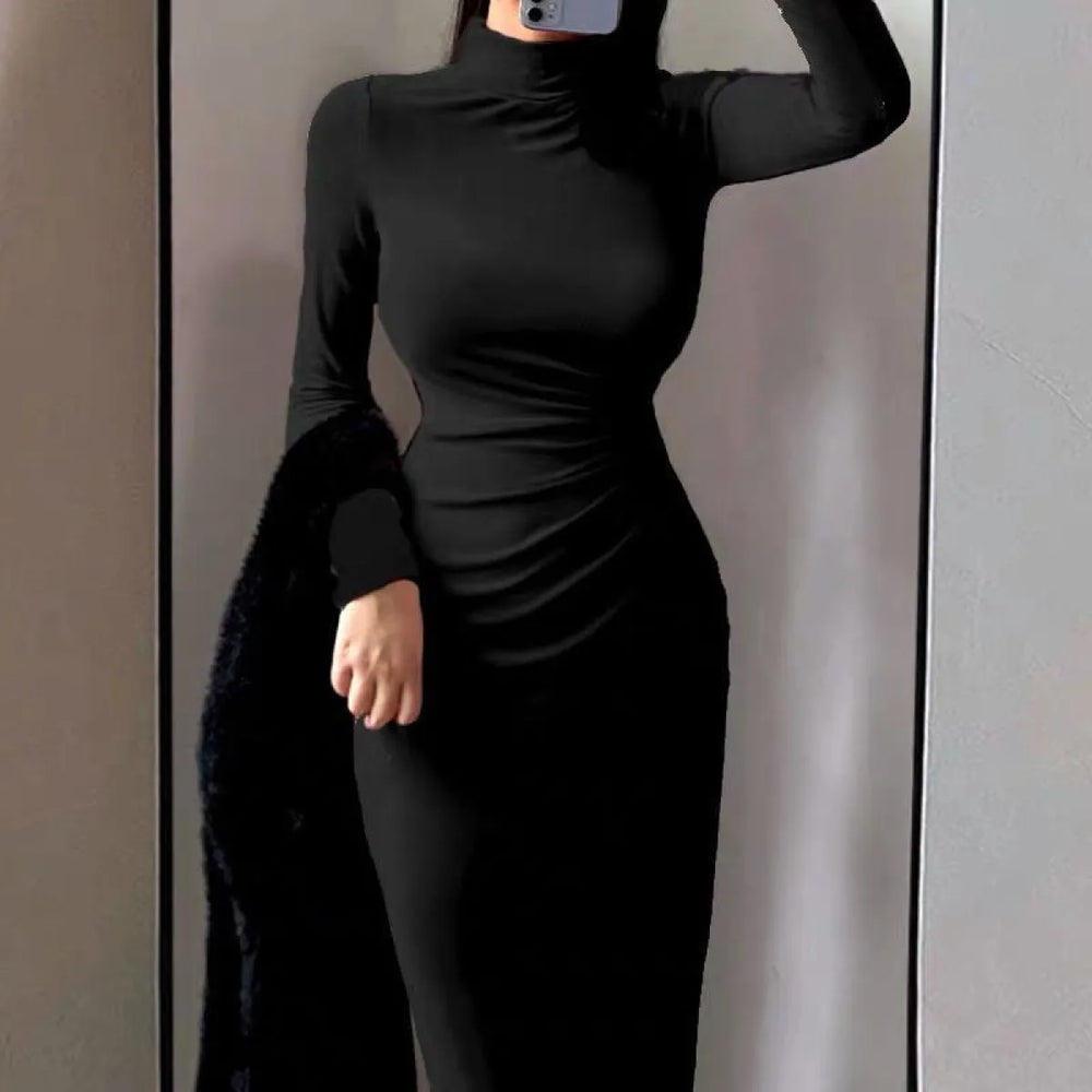 Seductive Bodycon Dress - All Dresses - 1