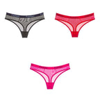 Set Of 3 See-Through Sports Thongs - Women’s Clothing & Accessories - 22