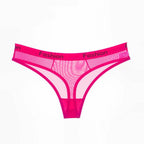 Set Of 3 See-Through Sports Thongs - Women’s Clothing & Accessories - 3