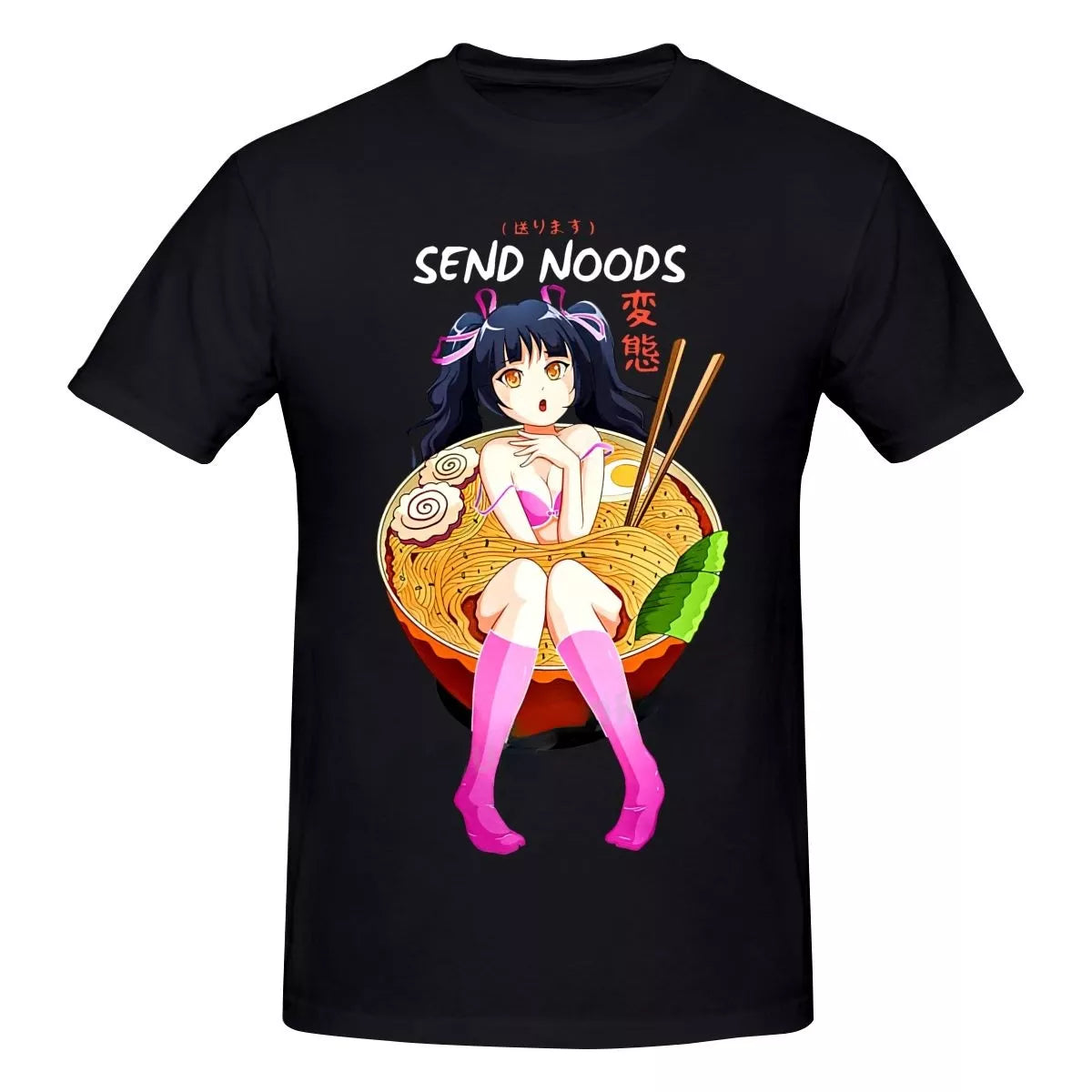 Send Noods Ramen Bowl T-Shirt - Black / XS - T-Shirts - Shirts & Tops - 1 - 2024