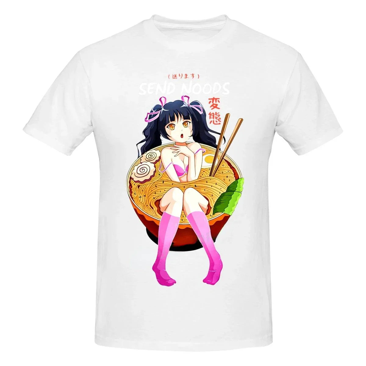 Send Noods Ramen Bowl T-Shirt - White / XS - T-Shirts - Shirts & Tops - 2 - 2024