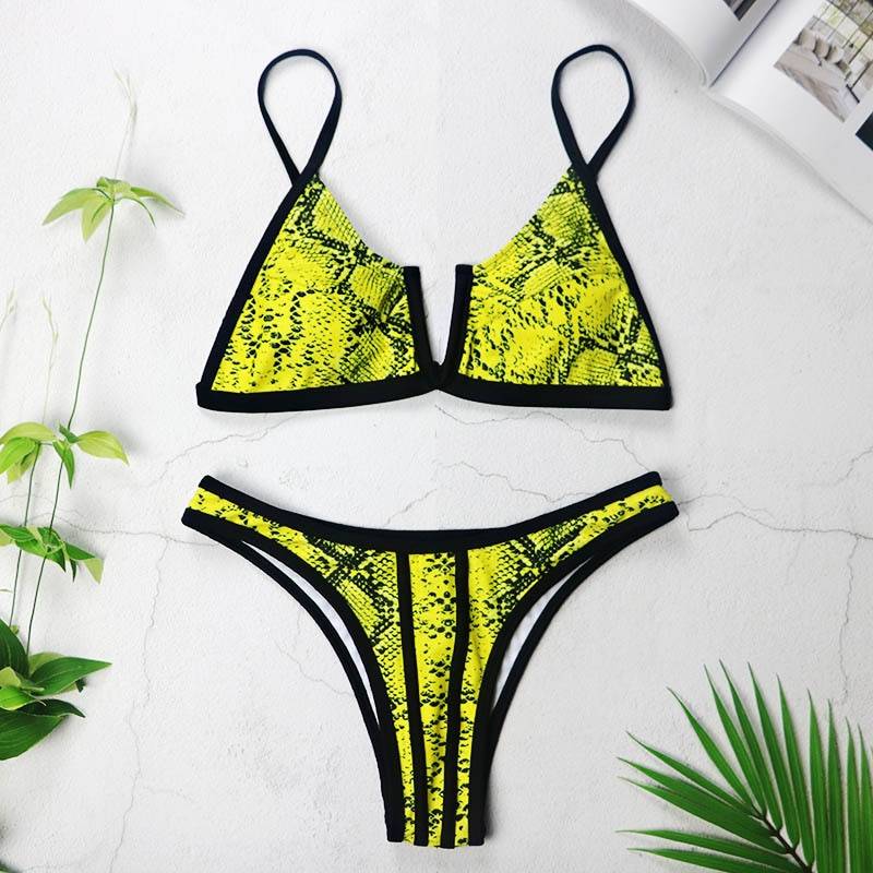 Sexy Bandeau Bikinis - Yellow / S - Women’s Clothing & Accessories - Underwear - 39 - 2024