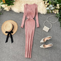 Sexy Elastic Bodycon Dress - All Dresses - 17