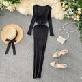 Sexy Elastic Bodycon Dress - All Dresses - 22