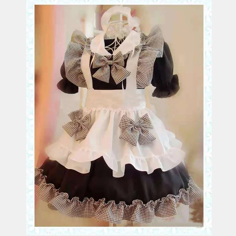 Anime Maid Cosplay Costume - Sexy Gothic Lolita Dress - All Dresses - Costumes - 6 - 2024