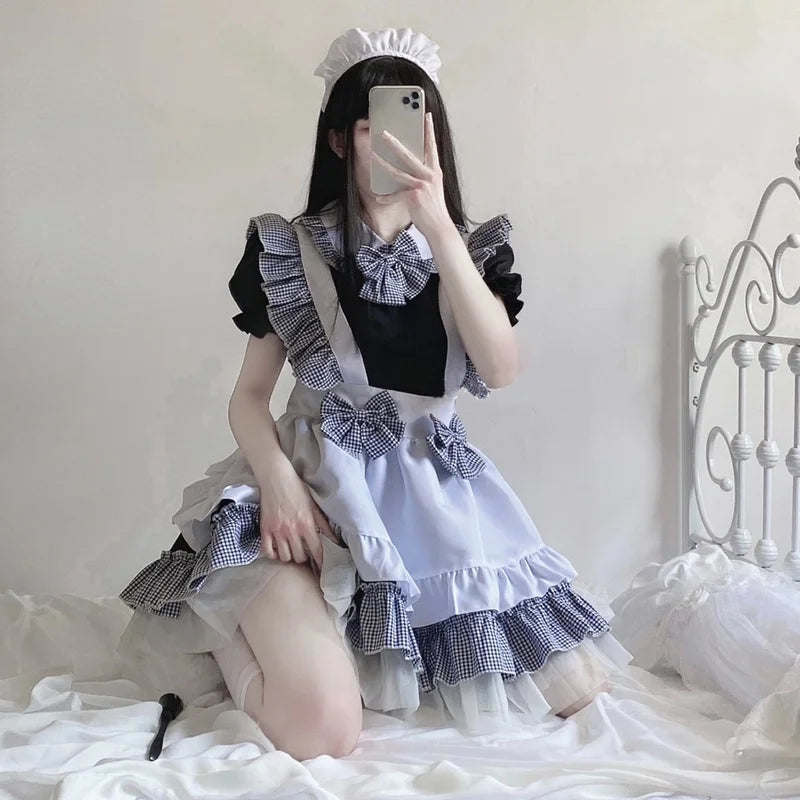 Anime Maid Cosplay Costume - Sexy Gothic Lolita Dress - All Dresses - Costumes - 9 - 2024