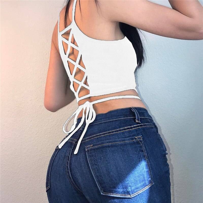 Sexy Crop Top - White 1 / M - Women’s Clothing & Accessories - Shirts & Tops - 14 - 2024