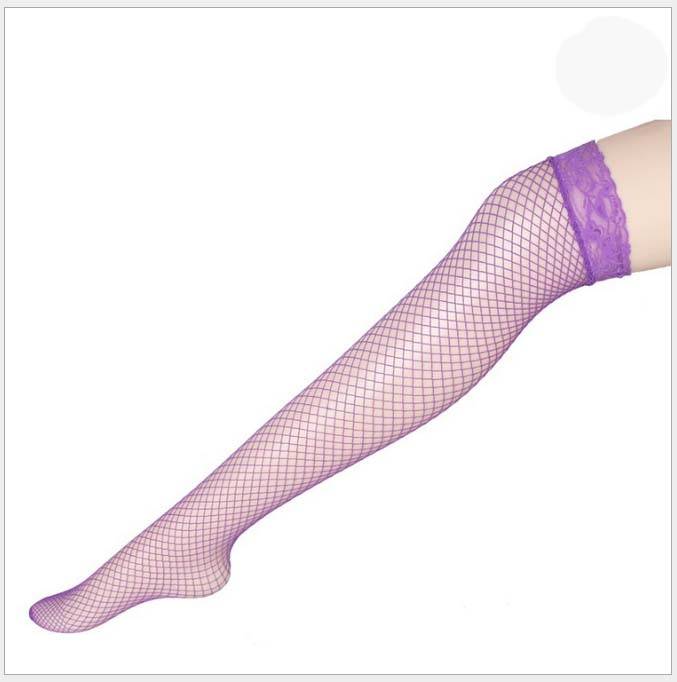 Sexy Lace Fishnet Stockings - Purple - Women’s Clothing & Accessories - Clothing - 10 - 2024