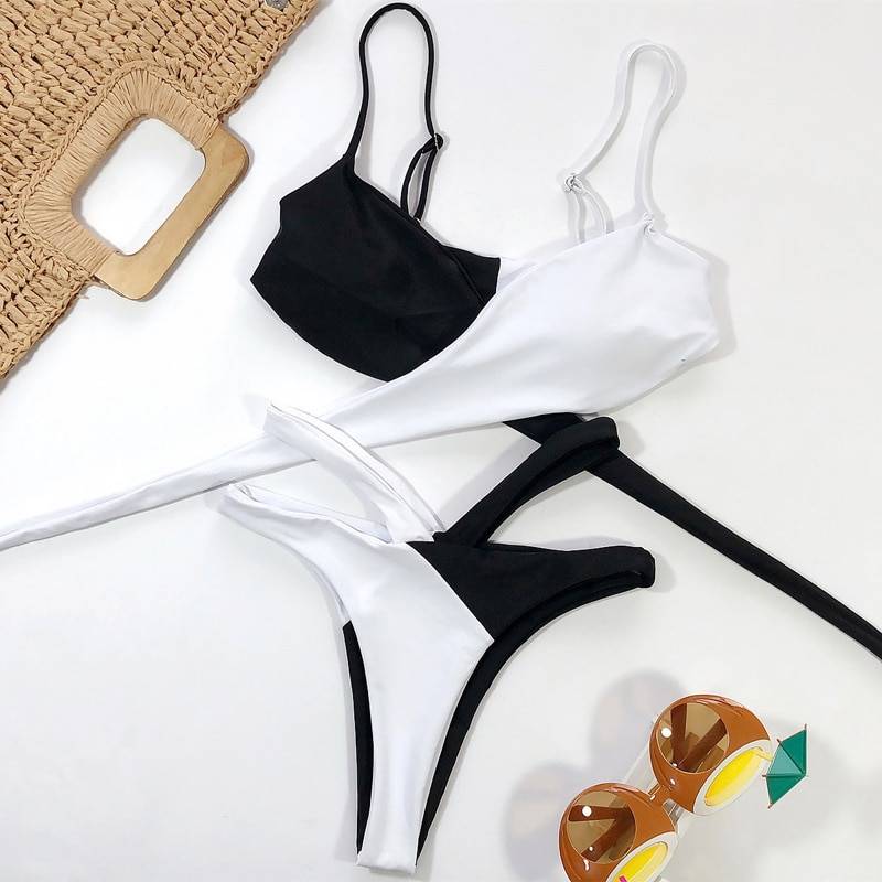 Sexy Animal Bikinis - Black/White / L - Women’s Clothing & Accessories - Shirts & Tops - 27 - 2024