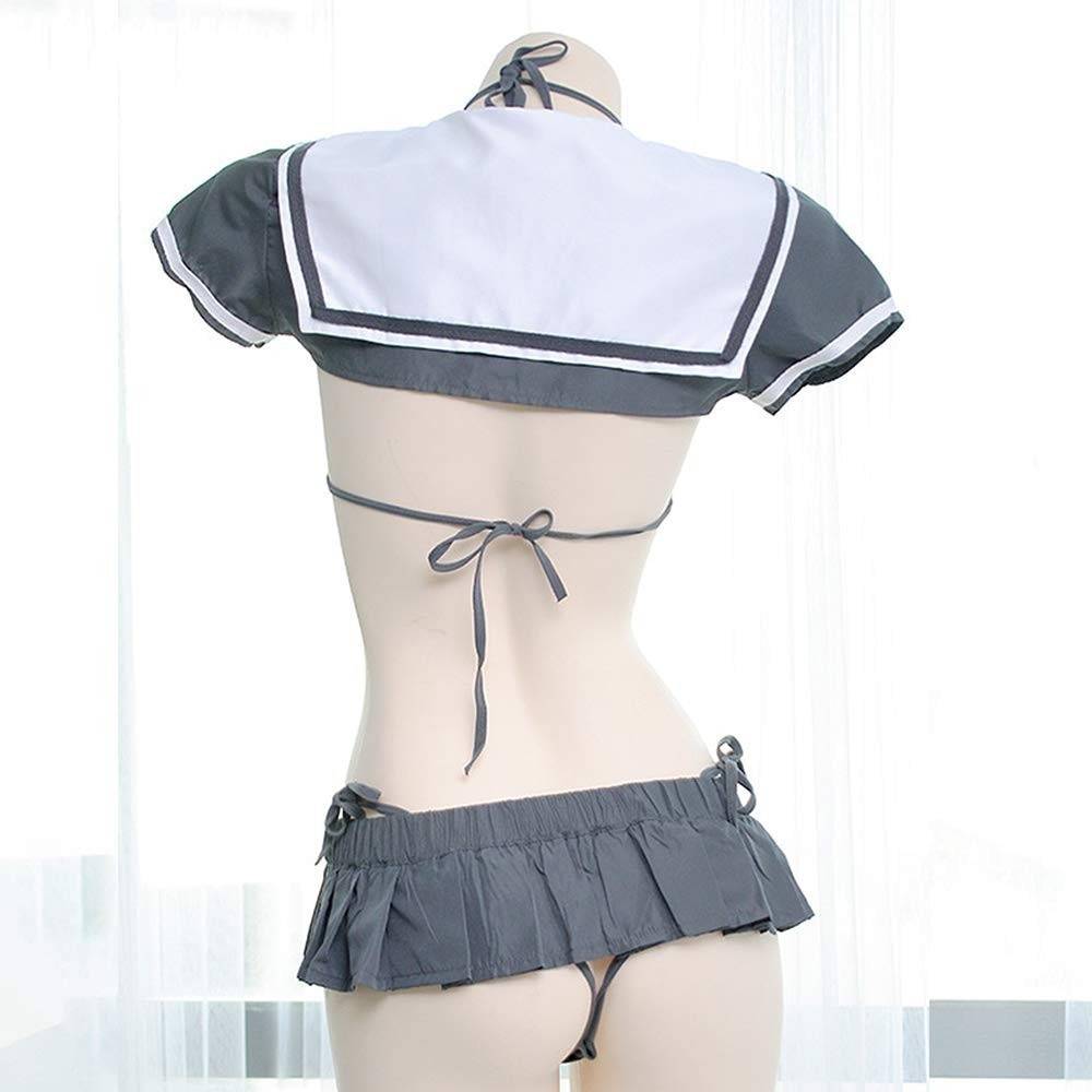 Japanese Schoolgirl Set - Gray / One Size - Sexy Lingerie - Clothing - 9 - 2024
