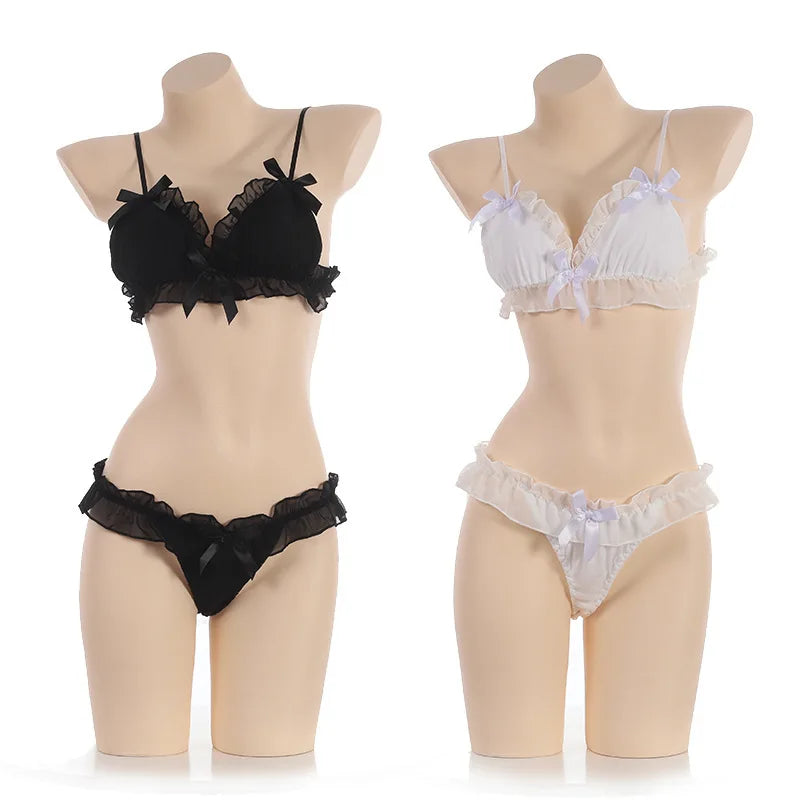 Lace Ruffle Maid Lingerie Set - Women’s Clothing & Accessories - Lingerie - 3 - 2024