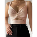 Sexy Sleeveless Crop Top - Women’s Clothing & Accessories - 12