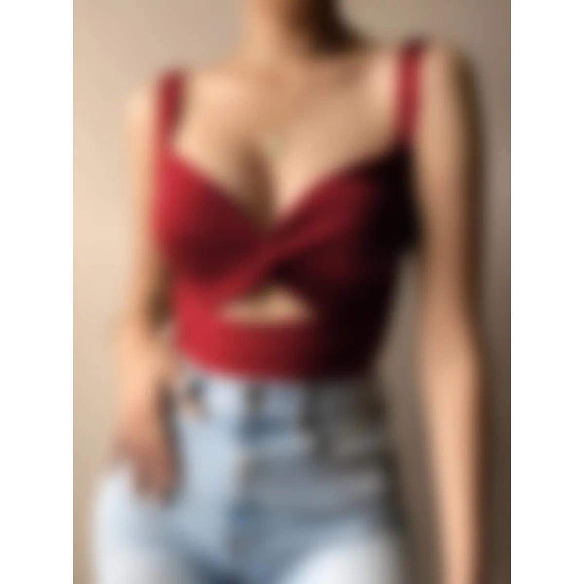 Sexy Sleeveless Crop Top - Women’s Clothing & Accessories - 6
